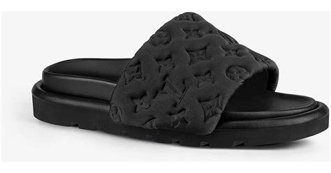 louis vuitton slides black pillow|Louis Vuitton pillow cases.